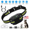 Dog Bark Collar Rechargeable Waterproof Beep Vibration Static Stimulation Bark Stopper Automatic Identification Collar With 6 Intensity Dual Modes