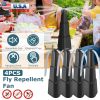 Fly Repellent Fan 4Pcs Battery Powered Table Top Bug Deterrent Fan Hanging Food Fans For Party Bbq Picnic Camping
