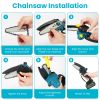 Cordless Pruning Shear And Electric Chainsaw 4 In 1 with Max 5.5Ft Extension Poles 4” 6” Pole Saw Brushless Pruning Shear With 2Pcs 3.0Ah Ba