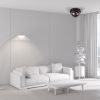 Fake Security Dome Dummy Camera with Realistic Looking Flash Led Lights Simulated Surveillance Security For Home Shop Factory