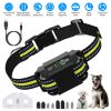 Dog Bark Collar Rechargeable Waterproof Beep Vibration Static Stimulation Bark Stopper Automatic Identification Collar With 6 Intensity Dual Modes