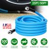 Non-Expanding Flexible Heavy Duty Pvc Garden Hose Leak-Resistant Kink-Free All-Weather Burst 500Psi 25Ft/50Ft 5/8"