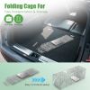 Heavy Duty Folding Live Animal Trap Cage 31X12X11” Waterproof Cover Humane Easy To Catch And Release Trap For Stray Cats Raccoons Squirrel Skunk