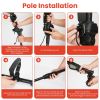 Cordless Electric Pole Saw & Mini Chainsaw & Grass Trimmer Kit 3-In-1 Adjustable Length 2Pcs 21V 1500Mah Batteries 4In 6In Chains Saw Blade 5Pcs