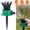 Lawn Sprinkler Automatic 360° Flexible 12 Tubes Garden Water Irrigation Sprayers Garden Sprinkler