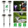 Solar Waterproof Lights 10Hrs 4Packs Ip44 Outdoor Color Changing Landscape Lamps Garden Lawn Yard Driveway Walkway