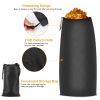 Lawn Mower Leaf Bag 54 Cubic Feet Standard Garden Rubbish Collection Bag 112In Opening For Fast Easy Leaf Collection Riding Lawn Mower Waste Bag