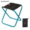KORAMAN Blue Portable Camp Stool, Ultralight Folding Mini Chair For Camping Fishing Hiking Gardening Beach Outdoor Chair For Kid or Adults