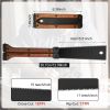 Folding Hand Saw - 5.5inch, 11TPI Pruning Saw with Smooth Cuts & Flush Cut Feature for Camping and Gardening