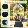 Mini Greenhouse Metal Frame with Waterproof Bottom Mat And Wind Ropes for Plant Protection Outdoor Gardening Equipment