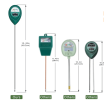 Long probe deep soil moisture meter, water monitoring indicator sensor, hygrometer, suitable for indoor and outdoor large potted plants, flowers