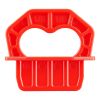 20-Pack 1/8 Inch Deck Board Spacers, Bright Red Gap Jig Rings for Easily Spotting, Easy Pull, ABS Decking Jig Spacing Tool for Composite, PVC