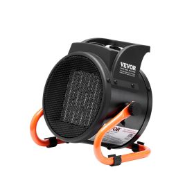 Greenhouse Heater with Thermostat, 1500W PTC Fast Heating with Overheat Protection, 3-Speed Setting Small Grow Tent Heater