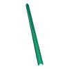 6FT U-Channel Sign Post, 4Pack Green Heavy Duty Steel Fixed Fence Post, Steel Fence U-Channel Sign for Garden, Courtyard, Farm or Traffic Intersection