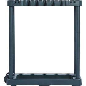 Garden Tool Organizer, 10 Slots, Yard Tool Tower Rack for Garage Organization and Storage, Hold Long-Handled Tool/Rake/Broom/Shovel