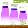 Led Grow Light Full Spectrum Hanging 225 Leds Plant Grow Lamp Indoor Grow Light For Greenhouse Succulents Seedlings Plants Veg And Flower（15W Leds）
