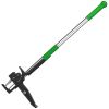 Aluminum Stand Up Weed Puller 38.97In without Bending Kneeling With 4 Claws For Lawn Yard Garden