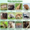 Heavy Duty Folding Live Animal Trap Cage Humane Easy To Catch And Release Trap For Stray Cats Raccoons Squirrel Skunk Groundhog Armadillo