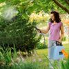 5L/1.3Gallon Electric Plant Sprayer Telescopic Rechargeable Garden Sprayer Automatic Handheld Sprayer With 3 Spray Spouts Shoulder Strap For Cleaning
