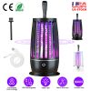 Rechargeable Mosquito Killer Lamp Bug Zapper With Night Light Strap Mosquito Catcher With Max 1615Square Feet Range Uv Light For Indoor Outdoor