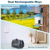 Smart Bird Feeder With Solar Powered Camera 1080P Hd Ai Identify Pir Motion Auto Capture Video Cloud Card Storage Wifi Connection App Control Ip65