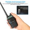 Baofeng Uv-5R 5W Walkie Talkie Uhf Vhf Dual Band Two Way Ham Radio Transceiver