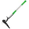 Aluminum Stand Up Weed Puller 38.97In without Bending Kneeling With 4 Claws For Lawn Yard Garden