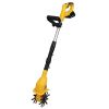 Cordless Garden Tiller Cultivator With 20V Rechargeable Battery 3.93In Width 6.69In Depth 250Rpm Max For Garden Yard Farm Lawn