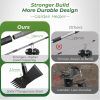 Garden Weeder Tool – Manual Weed Puller & Uprooting Weeding Tool with Weed Rake, Long Handle Grass Remover for Easy Weed Removal