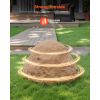Faux Rock Cover, Outdoor Fake Rock Well Pump Cover, Realistic Natural Texture