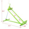 Universal Lawn Mower Lift for Riding Tractors – 800 lbs Capacity, 45° Tilt Adjustable, Ideal for Cleaning & Maintenance – Green
