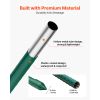 Garden Stakes, 50 Pack, 57.28 inch, Plastic Coated Metal Tomato Stakes, Garden Sticks for Plants Support