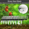 Thatch Rake for Lawns, Dead Grass Dethatcher Rake Removal Tool Heavy Duty Long Handle 54 inch