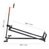 Ride on Lawn Mower Lift Jack, 880 Lbs Weight Capacity, Telescopic Maintenance Jack with Crank Handle & Power Tool Handle