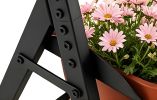 4-Tier Vertical Raised Garden Bed with Drainage Holes And 4 Containers for Easy Gardening Organization