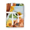 Redbone Coonhound in Sunflowers Apron Cooking Kitchen Server Baking Crafts Gardening for Adult Women Men, Unisex, Large, Multicolor
