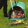 1pc Gardening Container; Large Capacity Carry-on Garden Leaf Bag; Green Leaf Garbage Bag; Toy Storage Bag