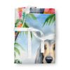 Afghan Hound Luau Apron Cooking Kitchen Server Baking Crafts Gardening for Adult Women Men, Unisex, Large, Multicolor