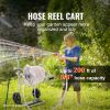 Hose Reel Cart, Hold Up to 200 ft of 5/8'' Hose (Hose Not Included), Garden Water Hose Carts Mobile Tools with Wheels