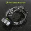 Rechargeable Headlamp 20000 Lumen Led Headlight 5 Modes Headlamp Flashlight For Camping Cycling Hiking Hunting Emergency