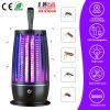 Rechargeable Mosquito Killer Lamp Bug Zapper With Night Light Strap Mosquito Catcher With Max 1615Square Feet Range Uv Light For Indoor Outdoor