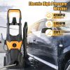Electric High Pressure Portable Washer Cleaning Machine 4200Psi 1.85Gpm 1800W Power Washer With Spray Gun 4 Nozzles Foam Cannon Holders