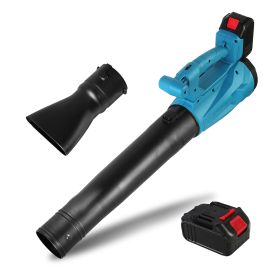 Cordless Leaf Blower 93Mph 431Cfm Battery Powered Leaf Blower 6 Variable Speeds 2 Rechargeable Batteries Yard Garden Garage driveway
