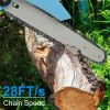 Mini Chainsaw Portable Handheld Cordless Small Chain Saw Battery Powered With 2Pcs 1200Mah Rechargeable Batteries 8In Chains Gloves Goggles
