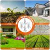 Reusable Mole Traps With Scissor Jaw Mole Killers 4Pack Effective Shed Field Garden Yard
