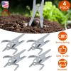 Reusable Mole Traps With Scissor Jaw Mole Killers 4Pack Effective Shed Field Garden Yard