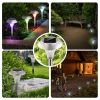 Solar Waterproof Lights 10Hrs 4Packs Ip44 Outdoor Color Changing Landscape Lamps Garden Lawn Yard Driveway Walkway