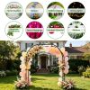 2Pack 7.87Ft H X 4.59Ft W Adjustable Metal Garden Arches Diy Outdoor Trellis For Climbing Plants Wedding Arch Decoration Iron Arbor For Backyard Garde