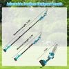 2-In-1 Cordless Pole Saw Mini Chainsaw with Extension Pole 21V Battery 8” Electric Brushless Pole Chainsaw With Auto Oiler Safety Switch 6.4Lbs