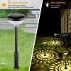 Solar Color Changing Ornamental Light 4Packs Landscape Stake Light For Yard Patio Lawn Pathway Garden